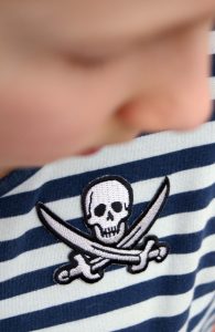 Pirate Flag Iron-on Patch