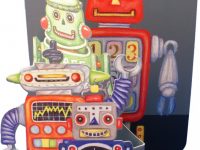 Robot Pop-up Card
