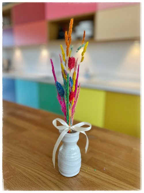 Rainbow Dried Flowers Posy
